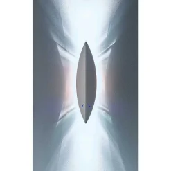 Afrique Tecnolumen Applique Murale Acier Inoxydable, 2 Lumieres