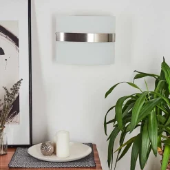 Applique Avellino Chrome, Chrome Brosse, 1 Lumiere