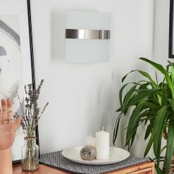 Applique Avellino Chrome, Chrome Brosse, 1 Lumiere