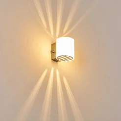 Applique Bamako Nickel Mat, 1 Lumiere