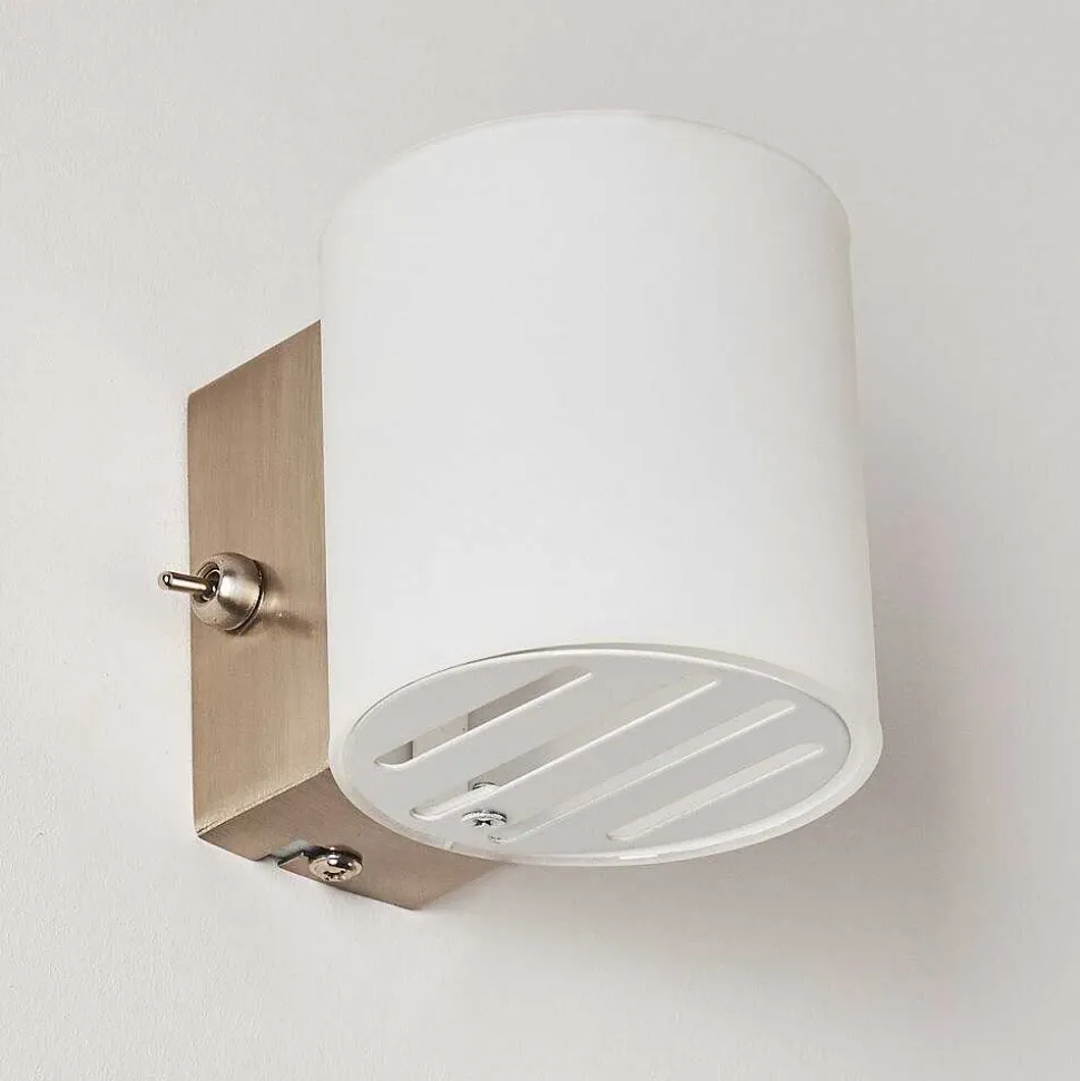 Applique Bamako Nickel Mat, 1 Lumiere