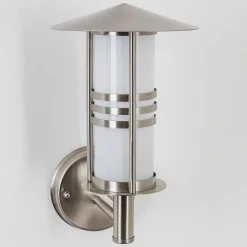 Applique Exterieure Forli Acier Inoxydable, 1 Lumiere