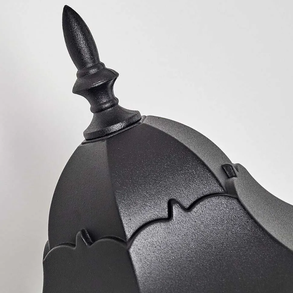 Applique Exterieure Hongkong Noir, 1 Lumiere