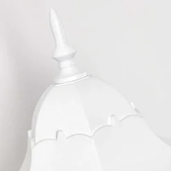 Applique Exterieure Hongkong Blanc, 1 Lumiere