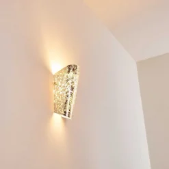 Applique Murale Acerra Argente, 1 Lumiere