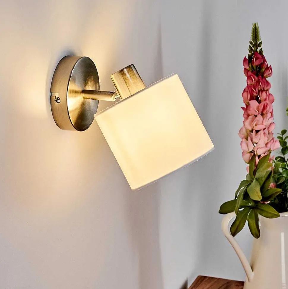 Applique Murale Alsen Nickel Mat, 1 Lumiere