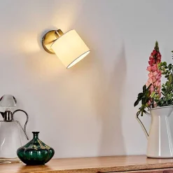 Applique Murale Alsen Nickel Mat, 1 Lumiere