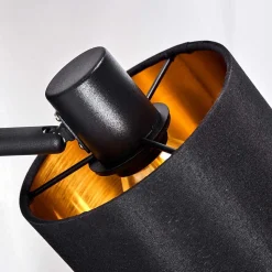 Applique Murale Alsen Noir, 1 Lumiere