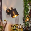 Applique Murale Alsen Noir, 1 Lumiere