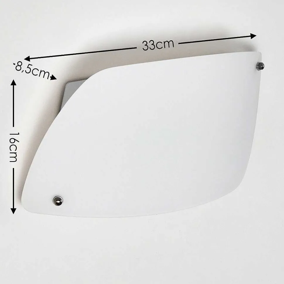 Applique Murale Anzio Blanc, 1 Lumiere