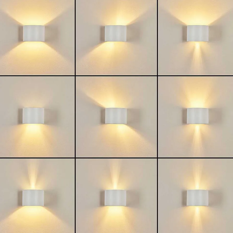 Applique Murale Badajoz Blanc, 1 Lumiere