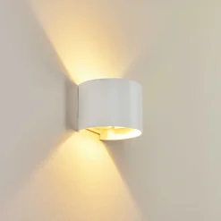 Applique Murale Badajoz Blanc, 1 Lumiere