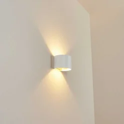 Applique Murale Badajoz Blanc, 1 Lumiere