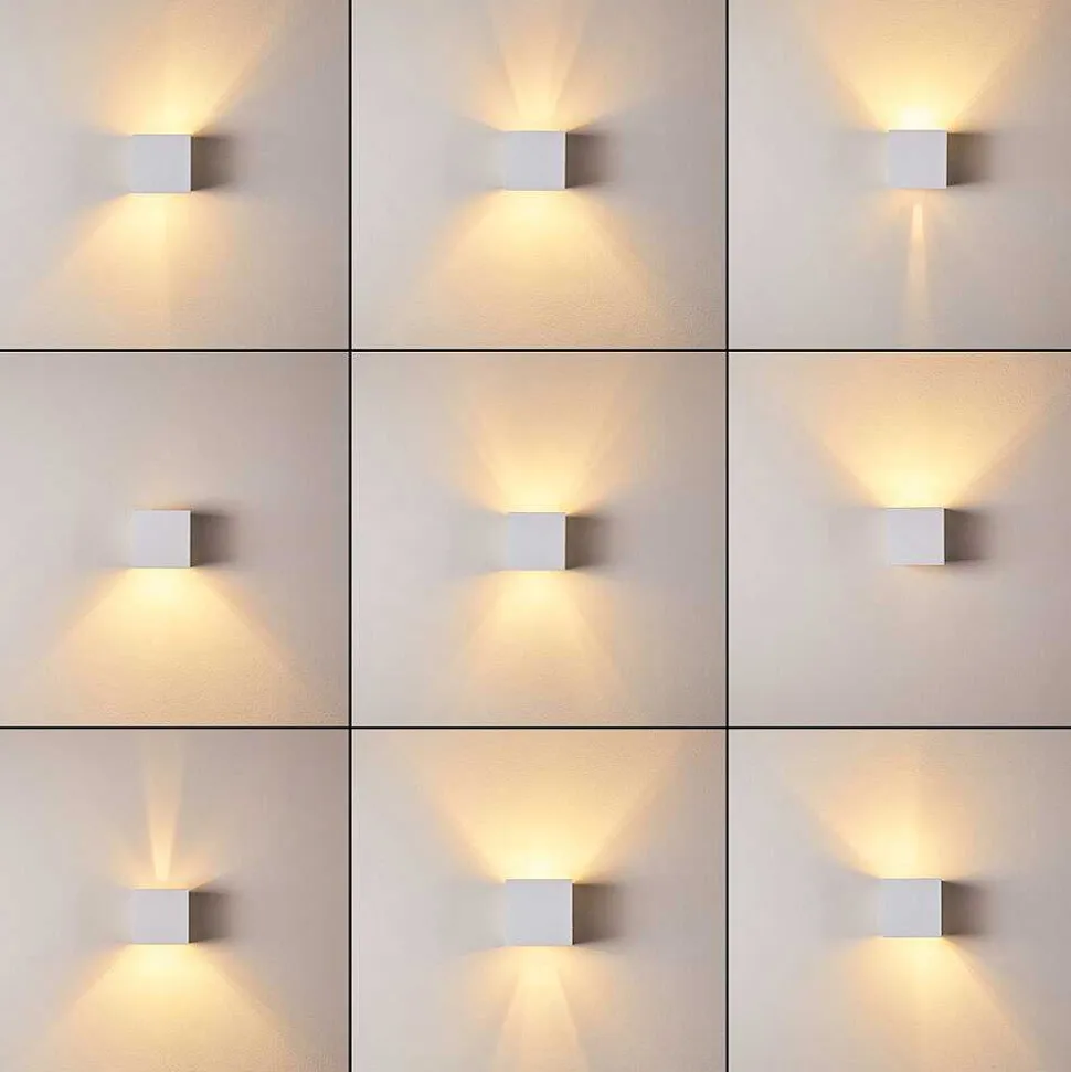 Applique Murale Badajoz Blanc, 1 Lumiere