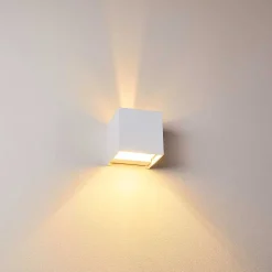 Applique Murale Badajoz Blanc, 1 Lumiere