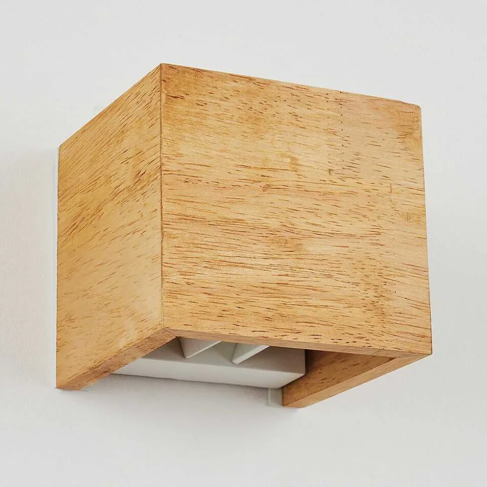 Applique Murale Badajoz Ecru, Blanc, 1 Lumiere