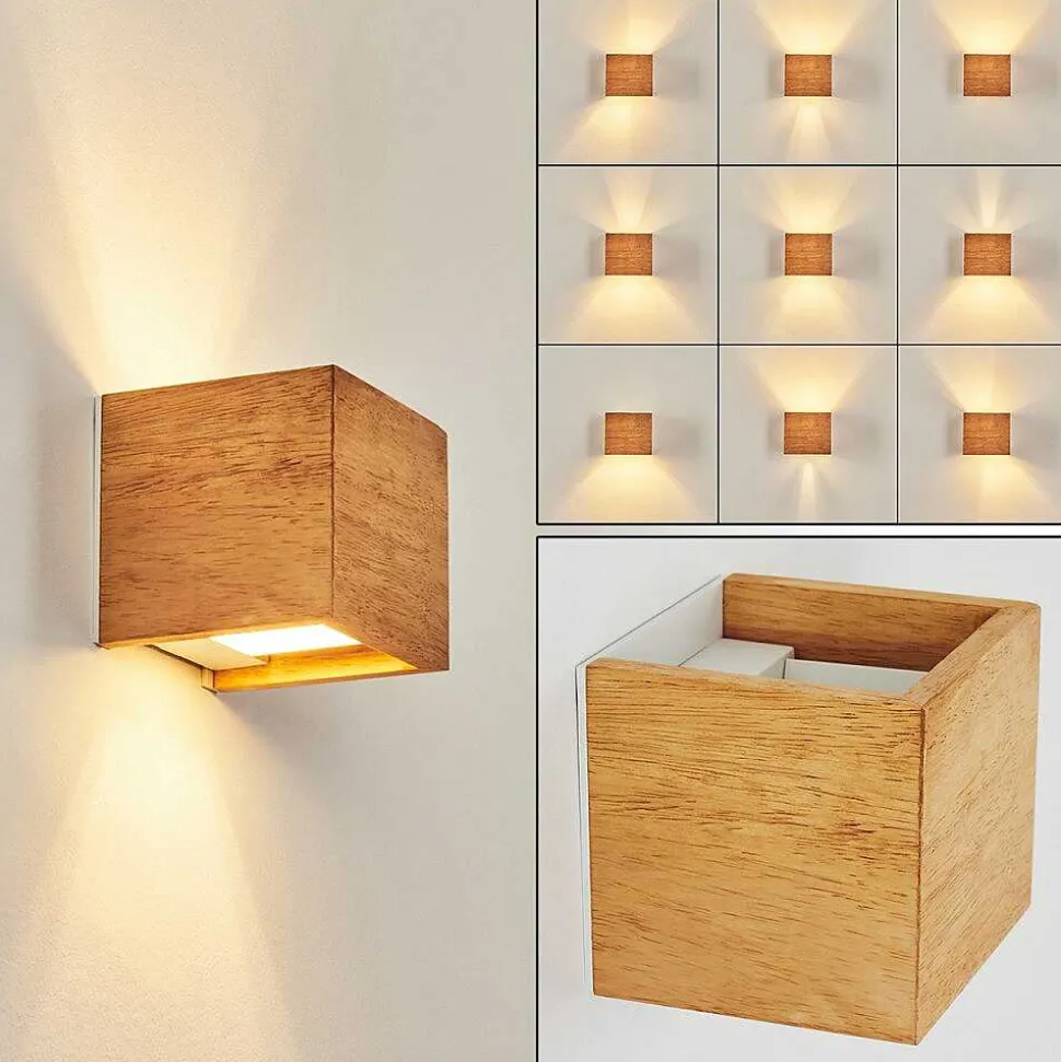 Applique Murale Badajoz Ecru, Blanc, 1 Lumiere