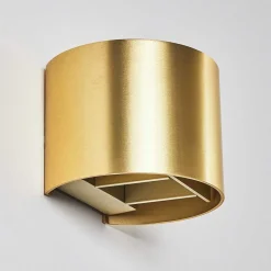 Applique Murale Badajoz Led Or, Laiton, 1 Lumiere