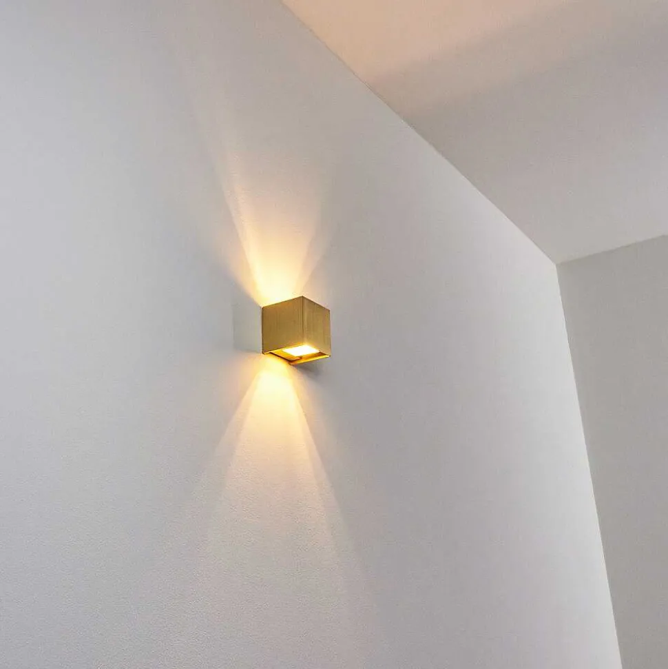 Applique Murale Badajoz Led Or, Laiton, 1 Lumiere