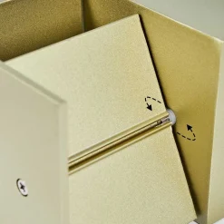 Applique Murale Badajoz Led Or, Laiton, 1 Lumiere