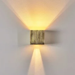 Applique Murale Badajoz Led Or, Laiton, 1 Lumiere