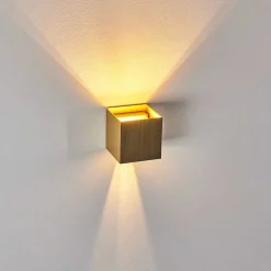 Applique Murale Badajoz Led Or, Laiton, 1 Lumiere