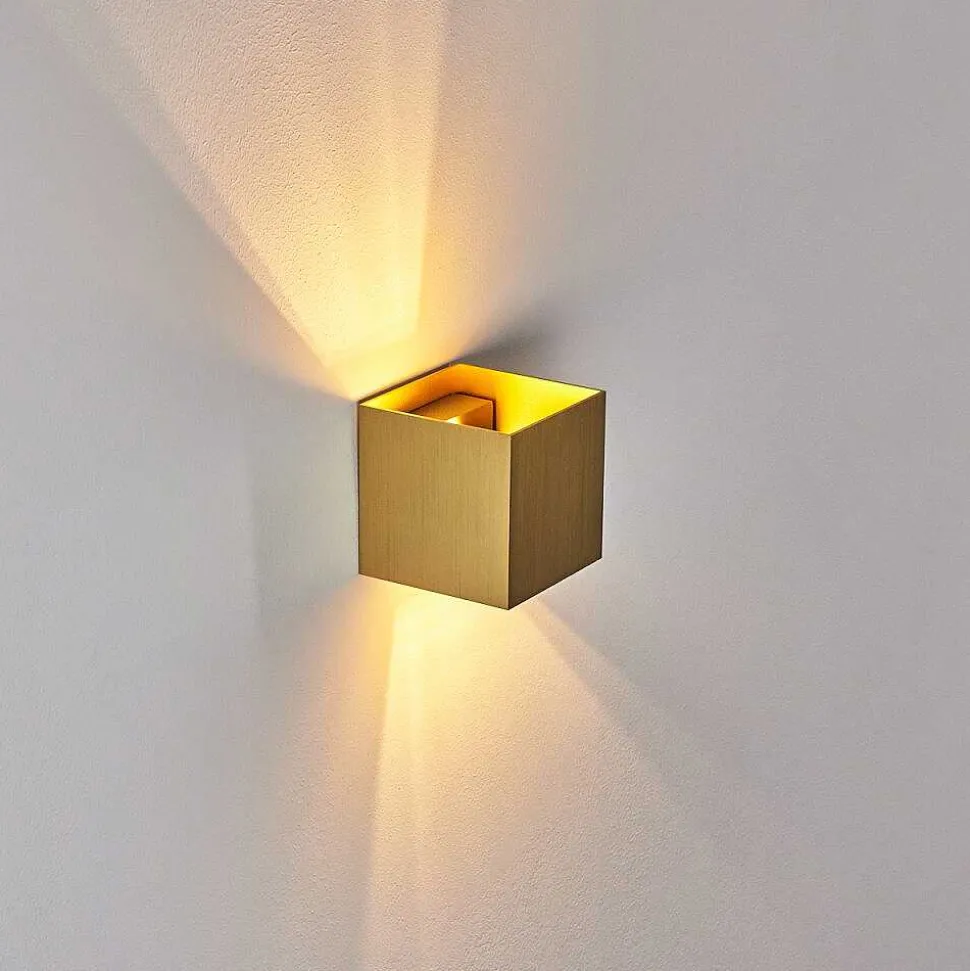 Applique Murale Badajoz Led Or, Laiton, 1 Lumiere