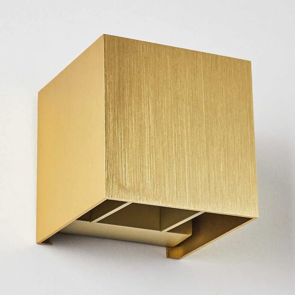 Applique Murale Badajoz Led Or, Laiton, 1 Lumiere