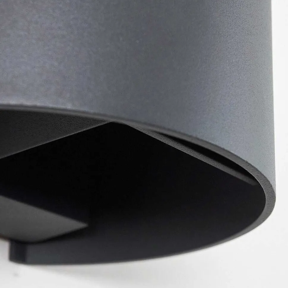 Applique Murale Badajoz Led Anthracite, 1 Lumiere