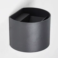 Applique Murale Badajoz Led Anthracite, 1 Lumiere