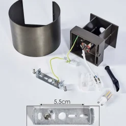 Applique Murale Badajoz Led Brun, 1 Lumiere