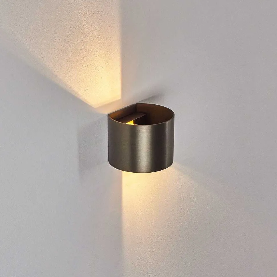 Applique Murale Badajoz Led Brun, 1 Lumiere