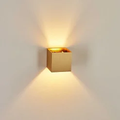 Applique Murale Badajoz Or, 1 Lumiere