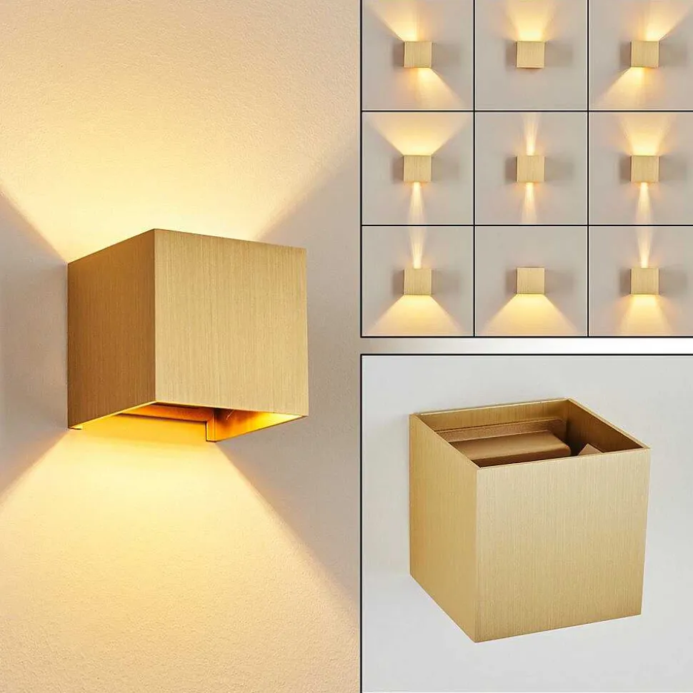 Applique Murale Badajoz Or, 1 Lumiere