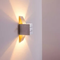 Applique Murale Baltimore Aluminium, 1 Lumiere