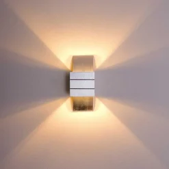 Applique Murale Baltimore Aluminium, 1 Lumiere