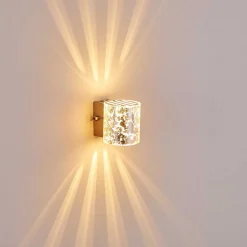 Applique Murale Bamako Nickel Mat, 1 Lumiere