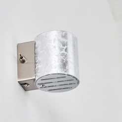 Applique Murale Bamako Nickel Mat, 1 Lumiere