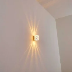 Applique Murale Bamako Nickel Mat, 1 Lumiere