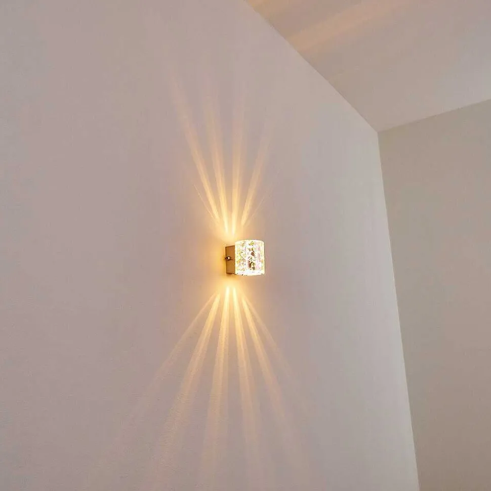 Applique Murale Bamako Nickel Mat, 1 Lumiere