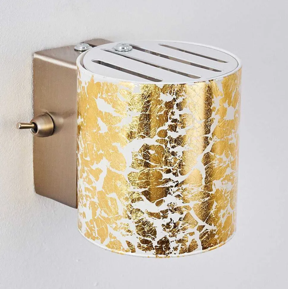 Applique Murale Bamako Nickel Mat, 1 Lumiere