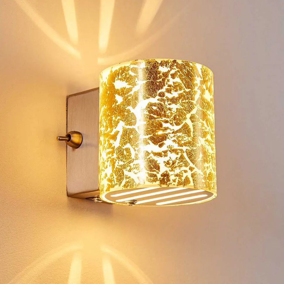 Applique Murale Bamako Nickel Mat, 1 Lumiere