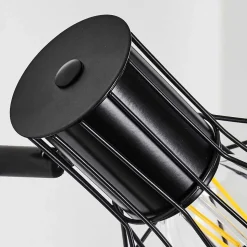 Applique Murale Bardhaman Noir, 1 Lumiere