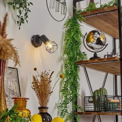 Applique Murale Baripada Anthracite, Chrome, 1 Lumiere