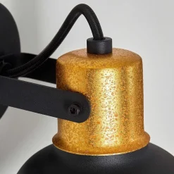 Applique Murale Blackburn Noir, 1 Lumiere