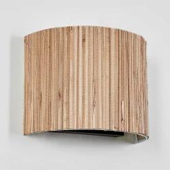 Applique Murale Bongal Noir, 2 Lumieres