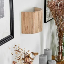 Applique Murale Bongal Noir, 2 Lumieres