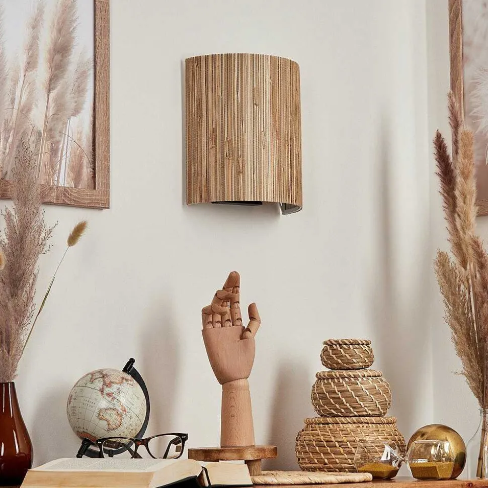 Applique Murale Bongal Noir, 1 Lumiere