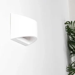 Applique Murale Braslo Blanc, 1 Lumiere