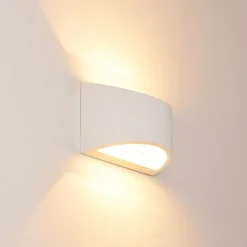 Applique Murale Braslo Blanc, 1 Lumiere